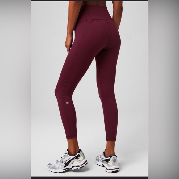 Fabletics Define PowerHold® High-Waisted Legging Merlot Size XS - Picture 1 of 8